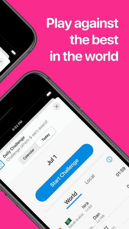 Screenshot of Android App